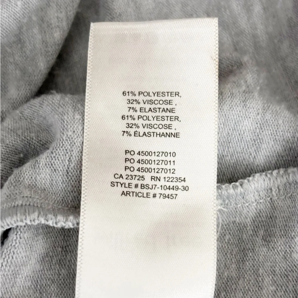 Aritzia Wilfred Free Lounge Turtleneck Heather Chrome Small - Long Sleeve - Picture 8 of 9